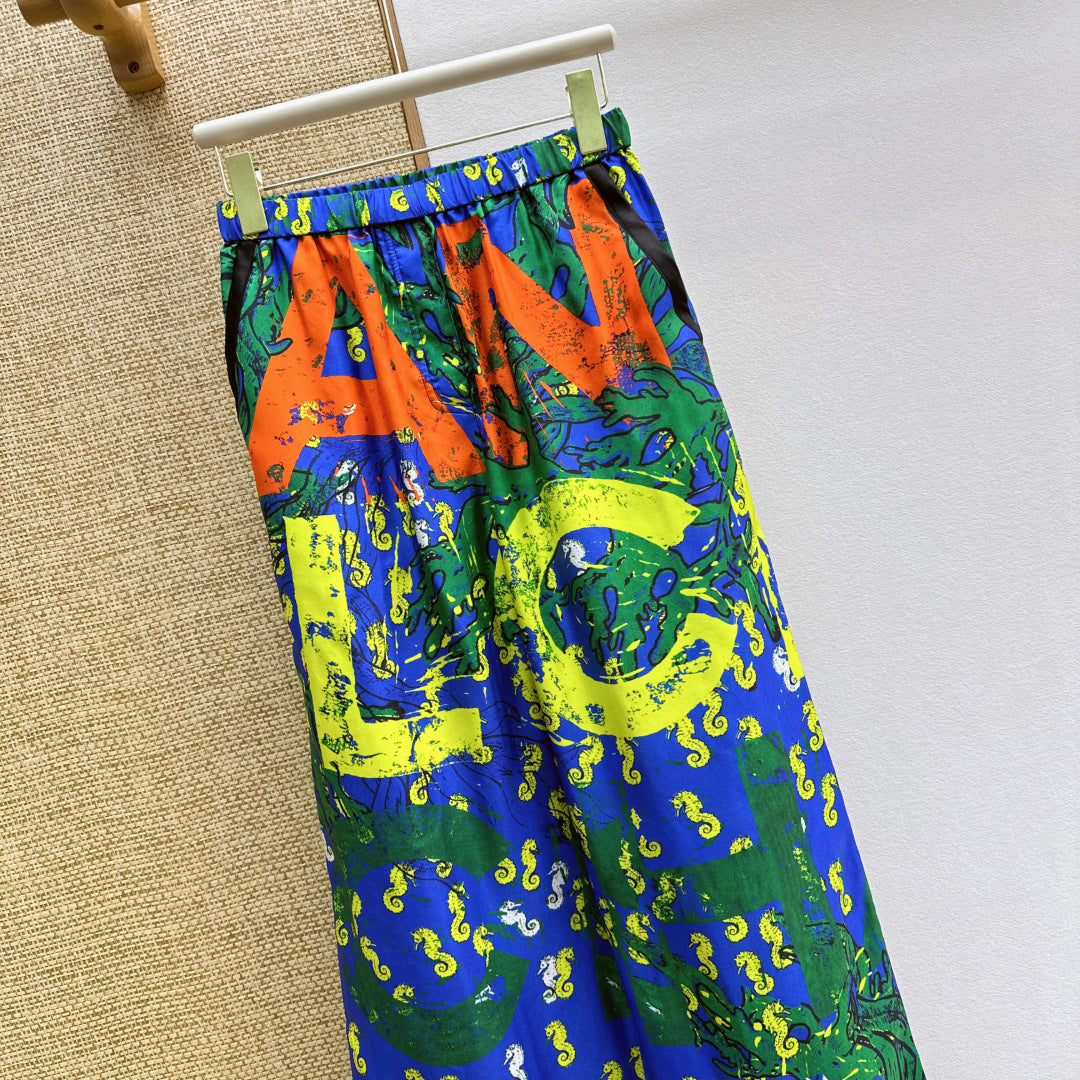 Silk Casual Pants