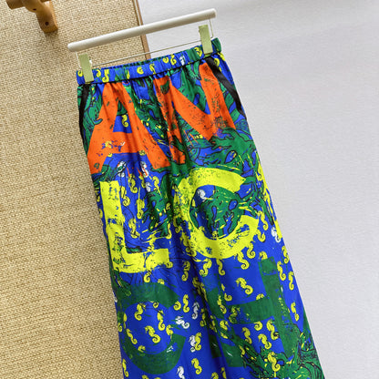 Silk Casual Pants