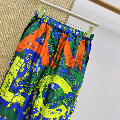 Silk Casual Pants