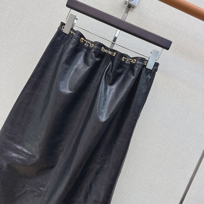 Leather Skirt