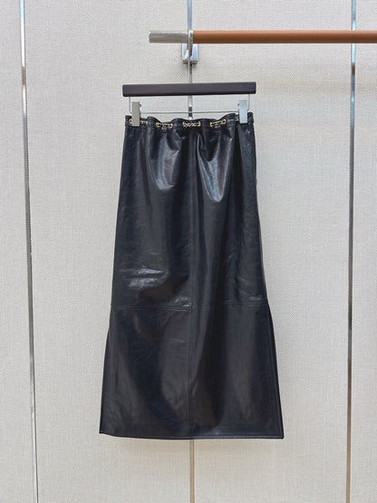 Leather Skirt