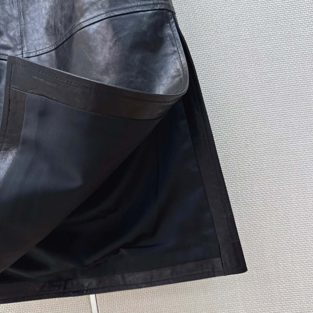 Leather Skirt