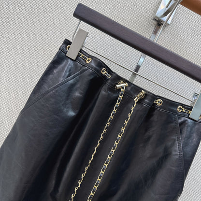 Leather Skirt