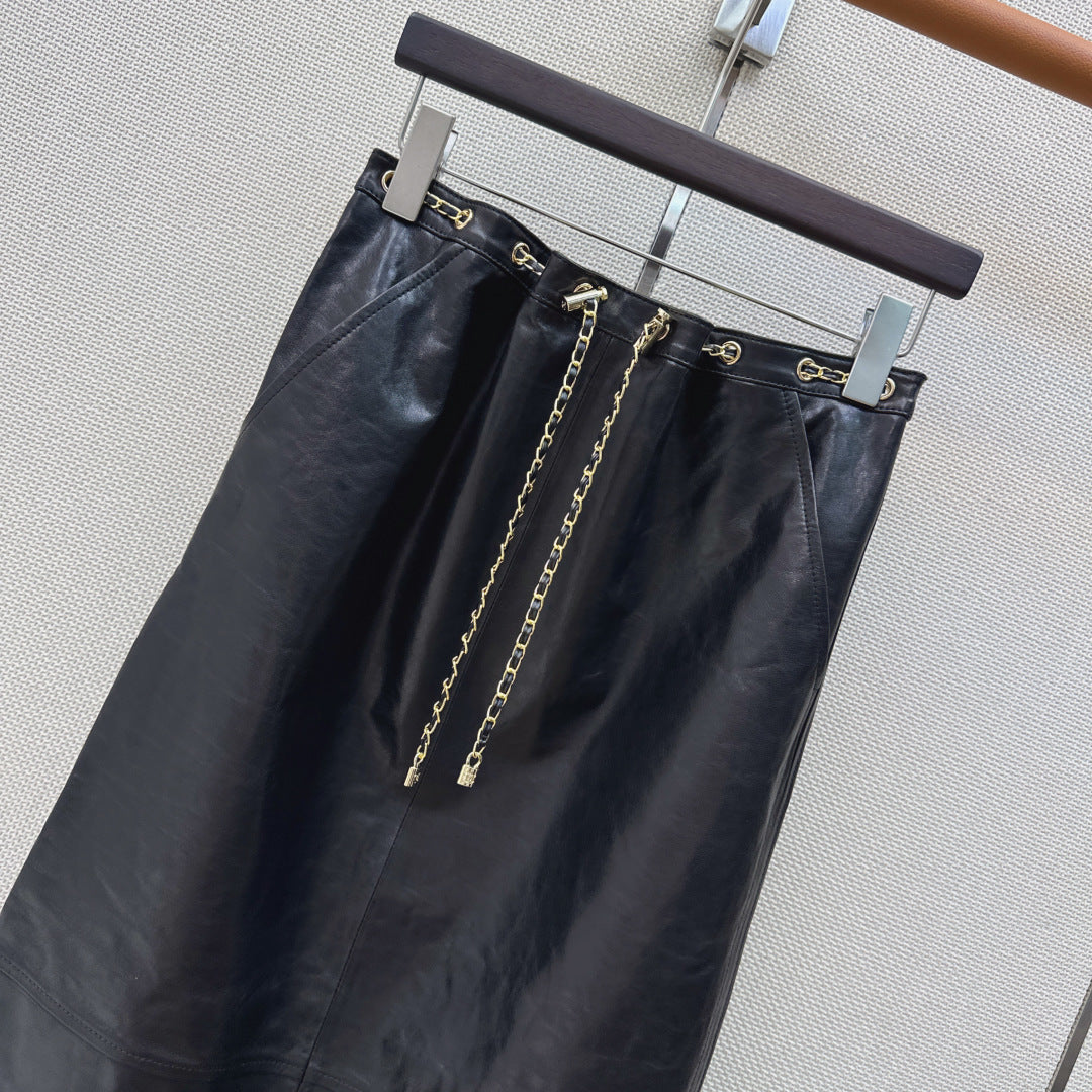 Leather Skirt