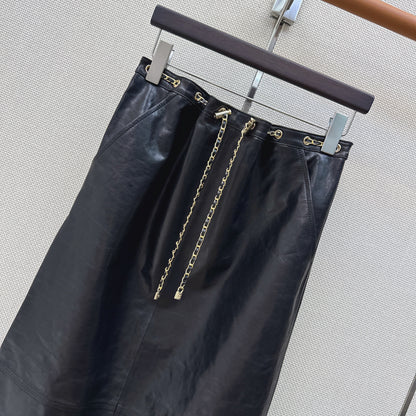 Leather Skirt
