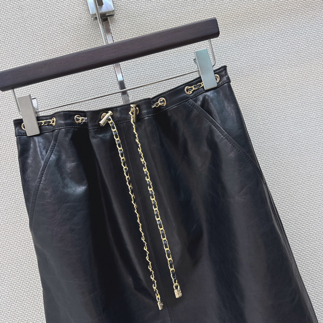 Leather Skirt
