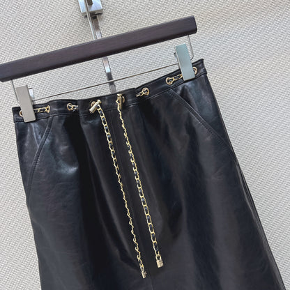 Leather Skirt
