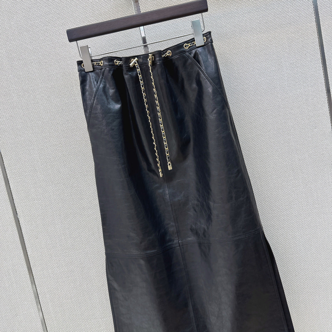 Leather Skirt