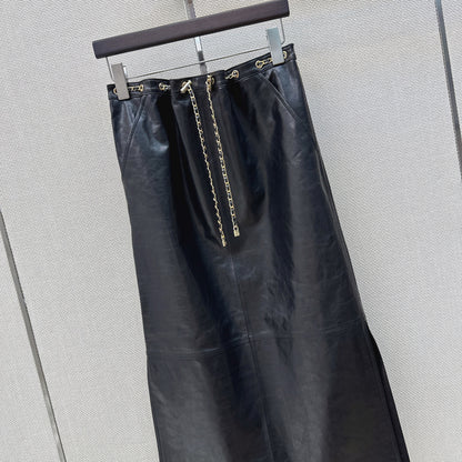Leather Skirt