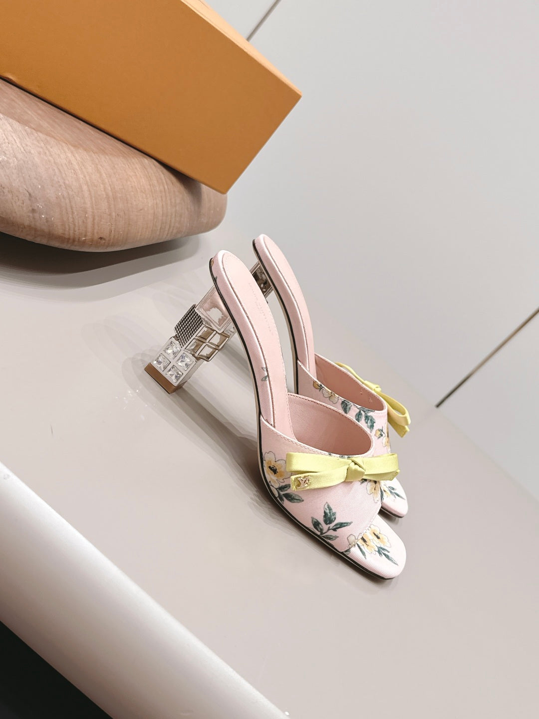 High Heel Slippers