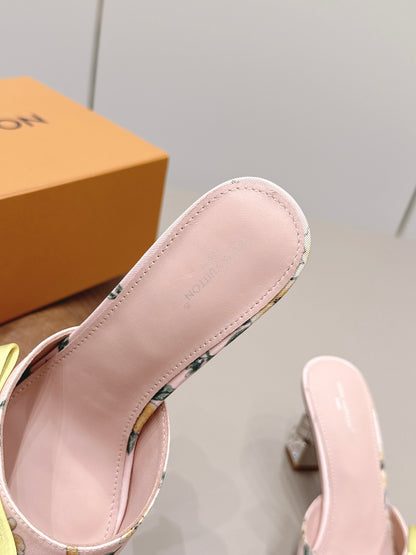 High Heel Slippers