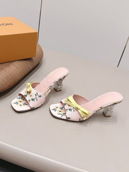 High Heel Slippers