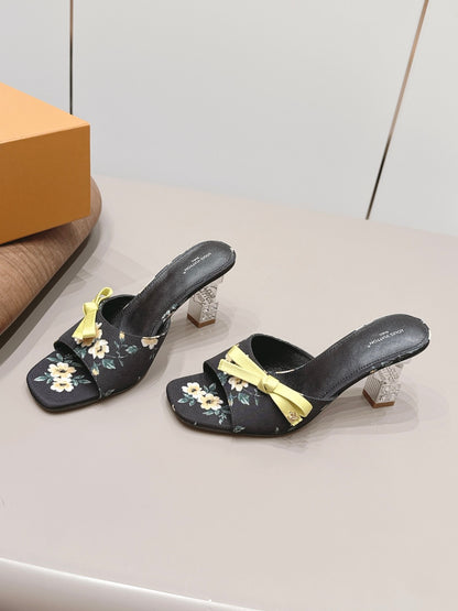 High Heel Slippers