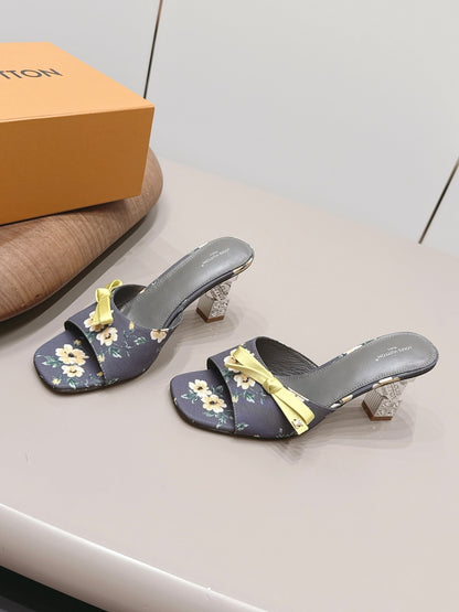 High Heel Slippers