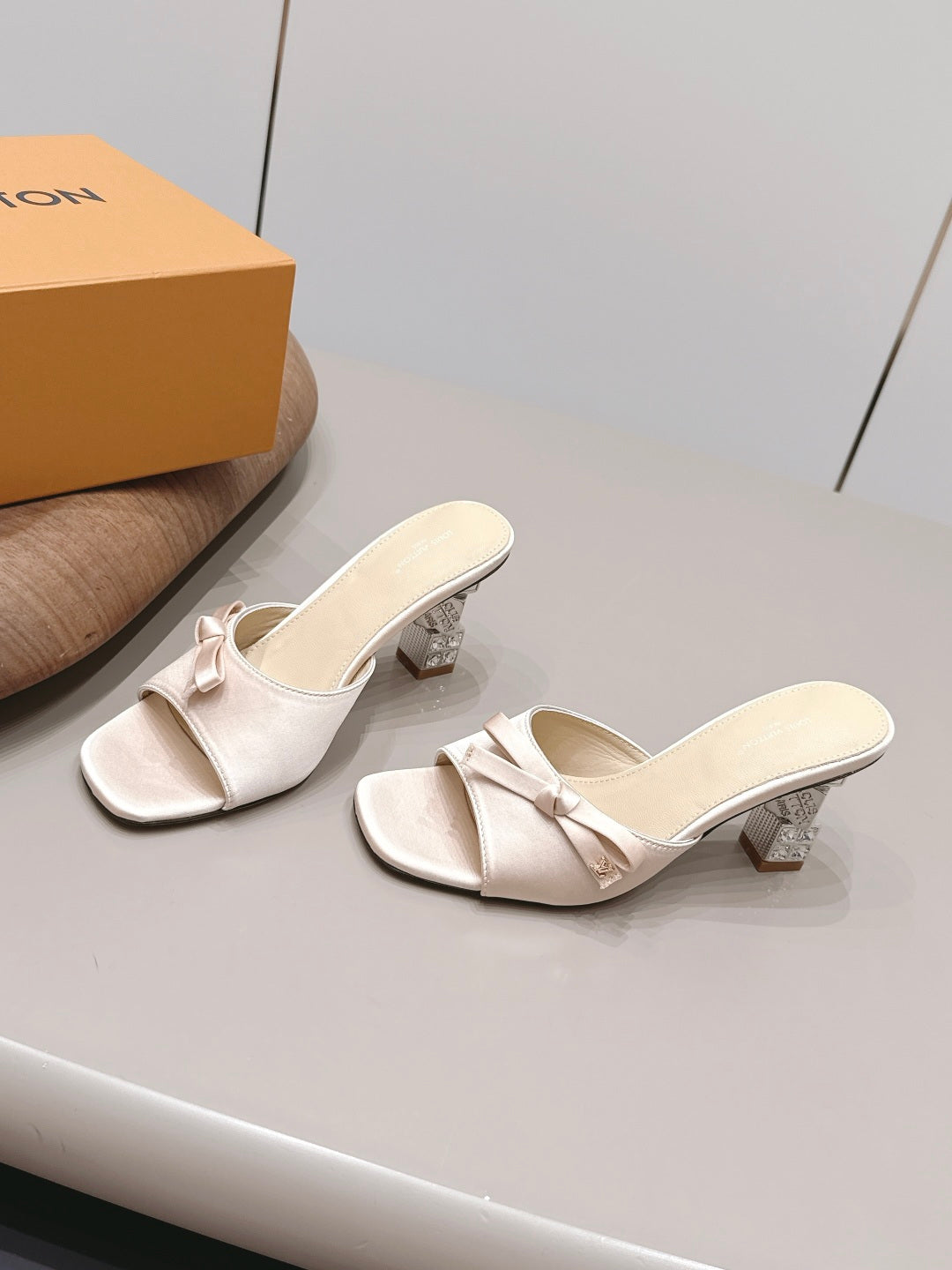 High Heel Slippers