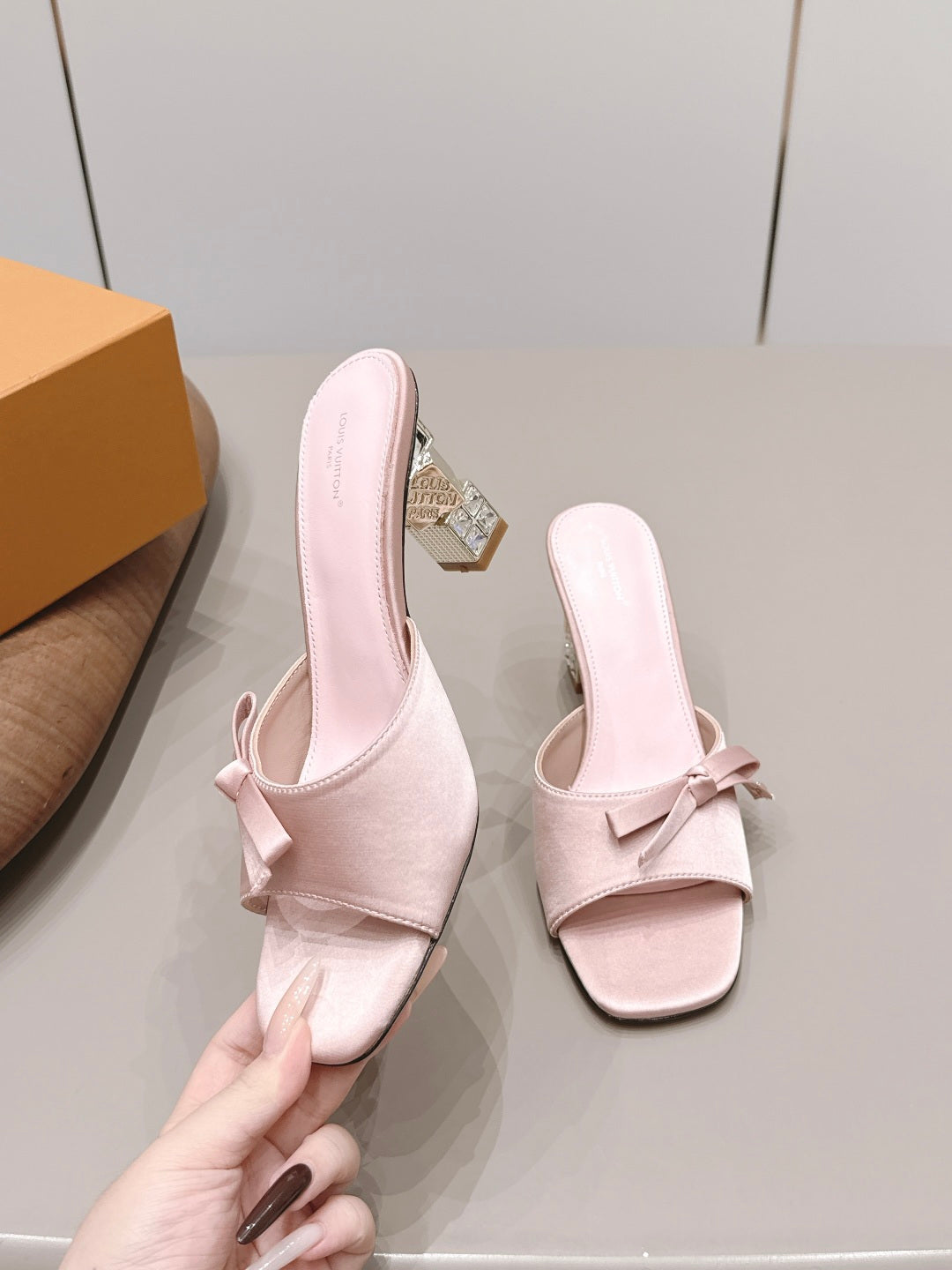 High Heel Slippers