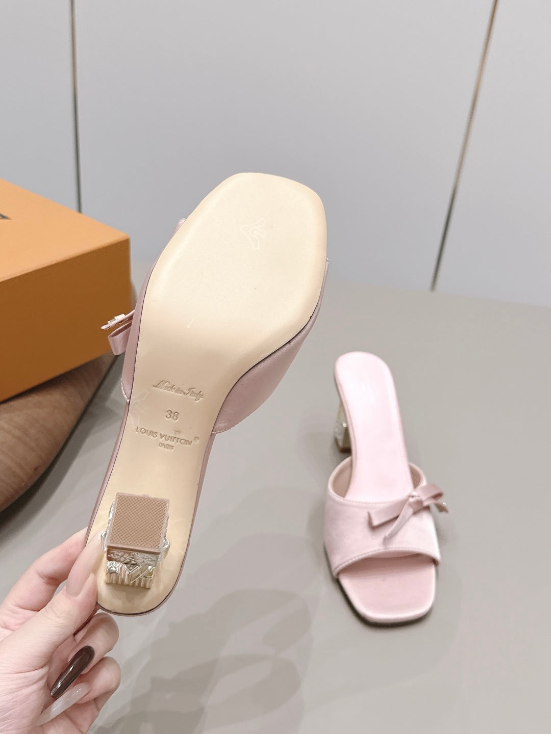 High Heel Slippers