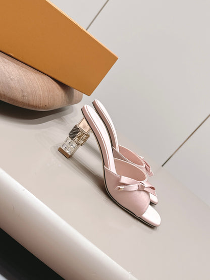 High Heel Slippers