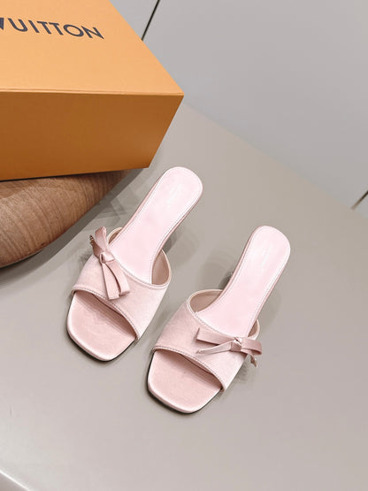 High Heel Slippers