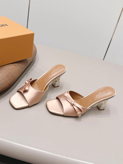 High Heel Slippers