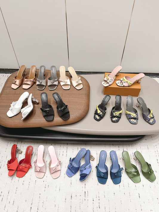 High Heel Slippers