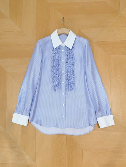 Silk Long sleeve shirt