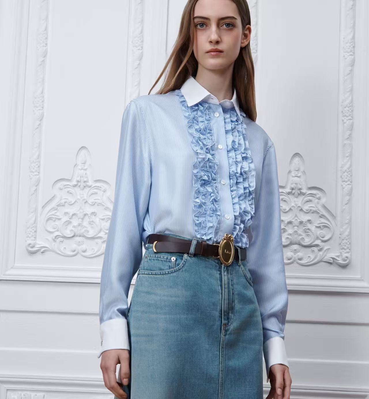 Silk Long sleeve shirt