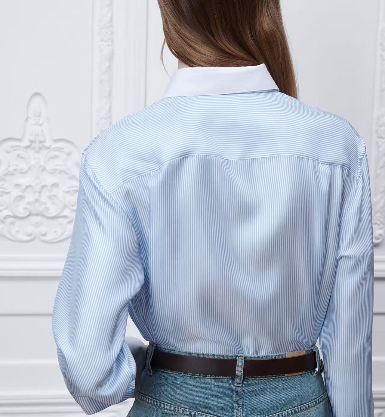 Silk Long sleeve shirt