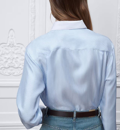 Silk Long sleeve shirt