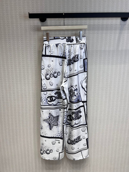 Silk Casual Pants