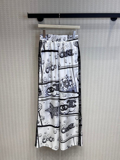 Silk Casual Pants
