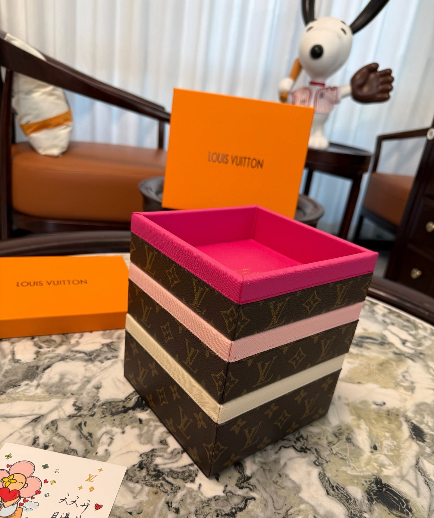 Stackable Trinket Storage Box Set