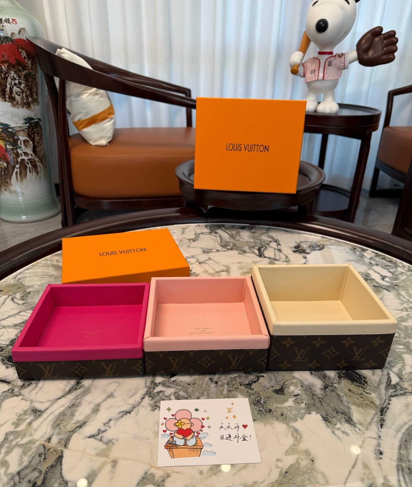 Stackable Trinket Storage Box Set