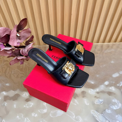 High Heel Slippers