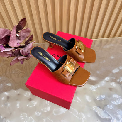 High Heel Slippers