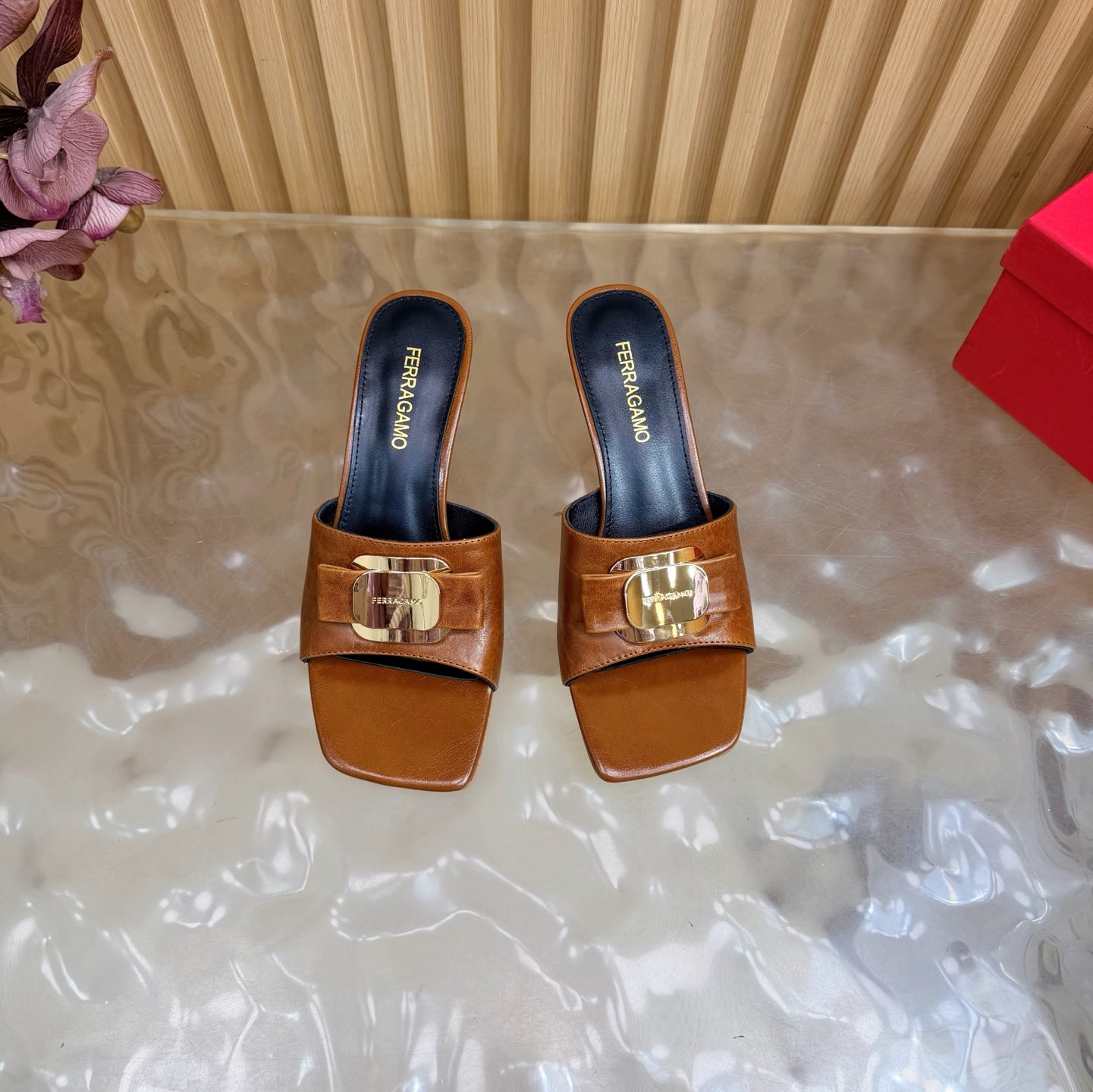 High Heel Slippers