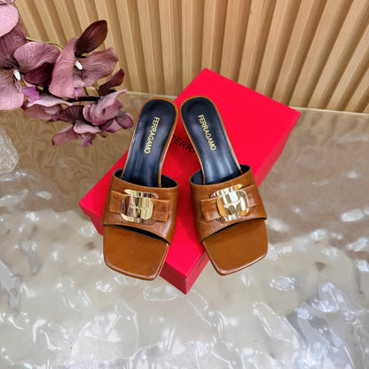 High Heel Slippers
