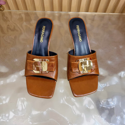 High Heel Slippers