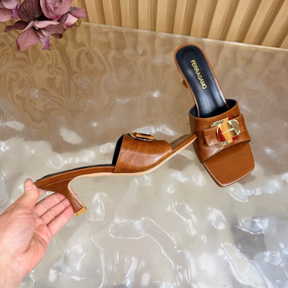 High Heel Slippers
