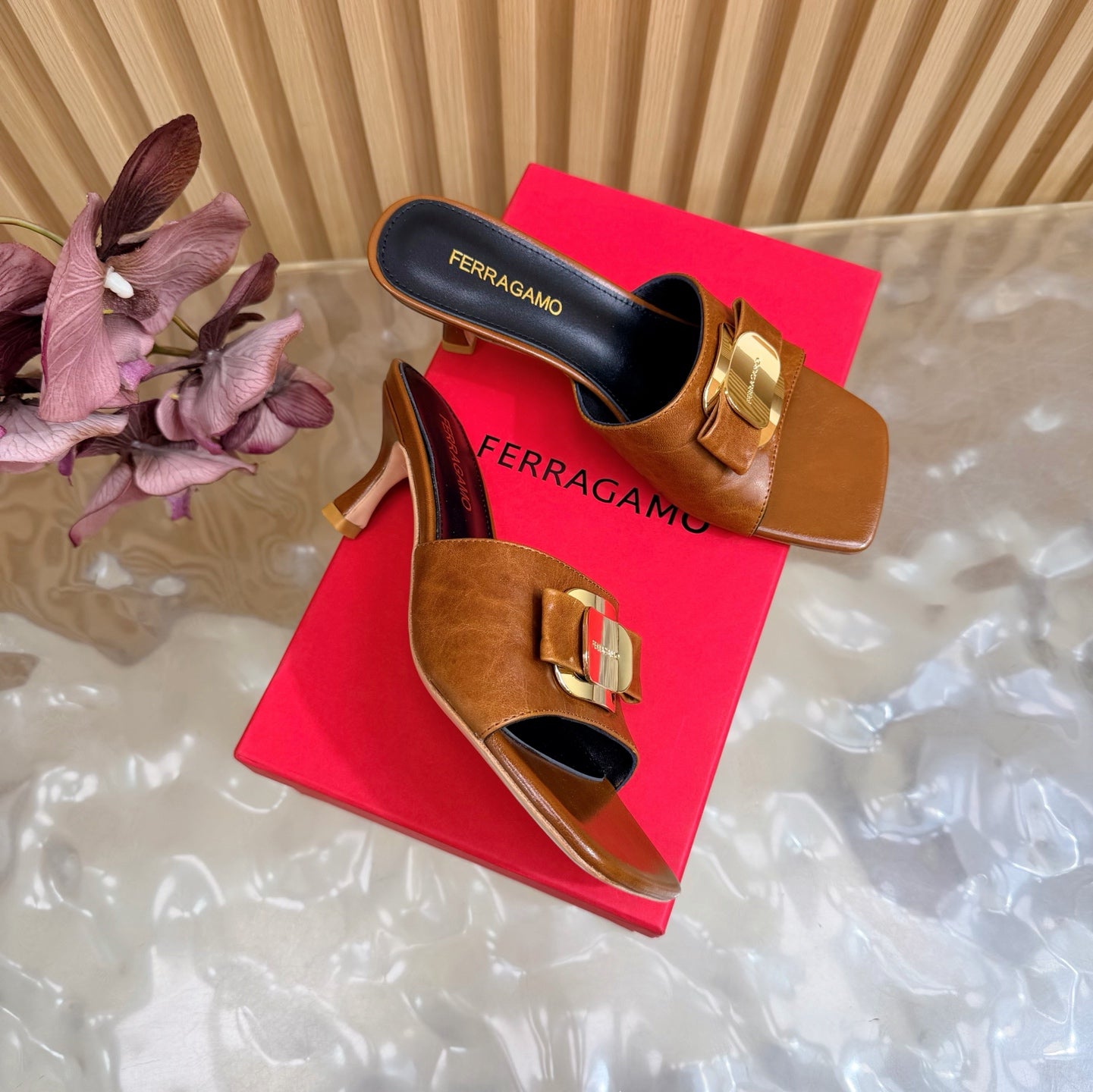 High Heel Slippers