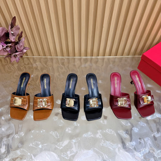 High Heel Slippers