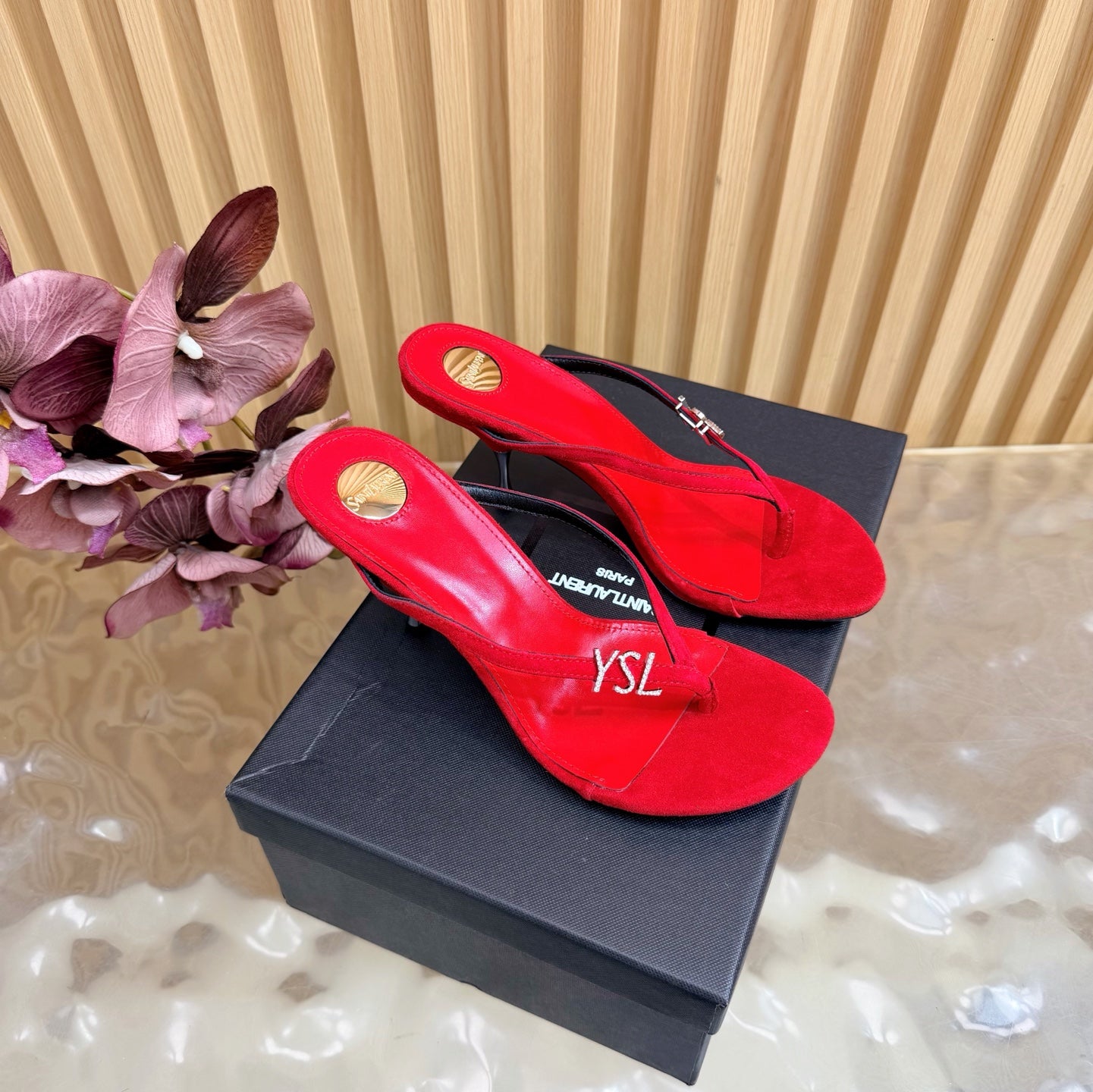 High Heel Slippers