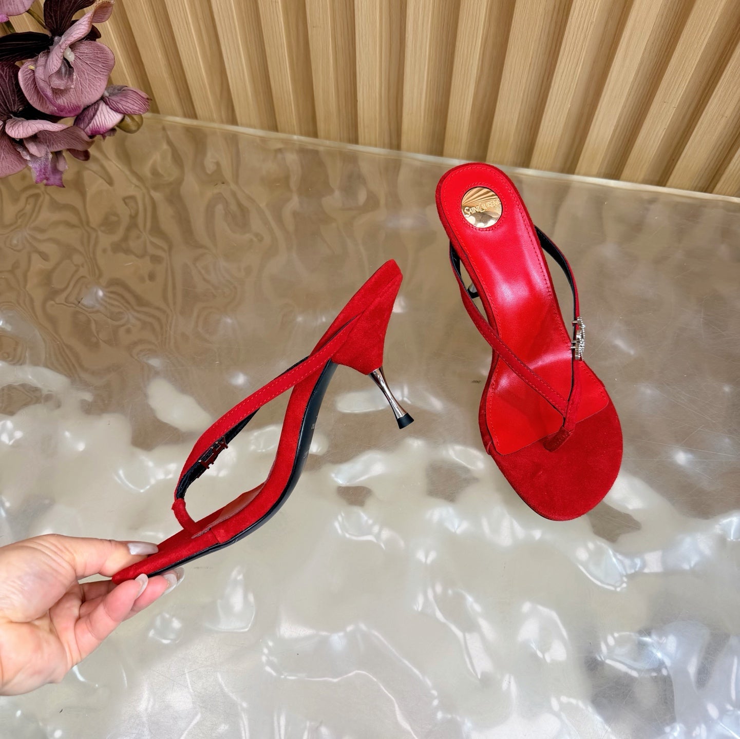 High Heel Slippers