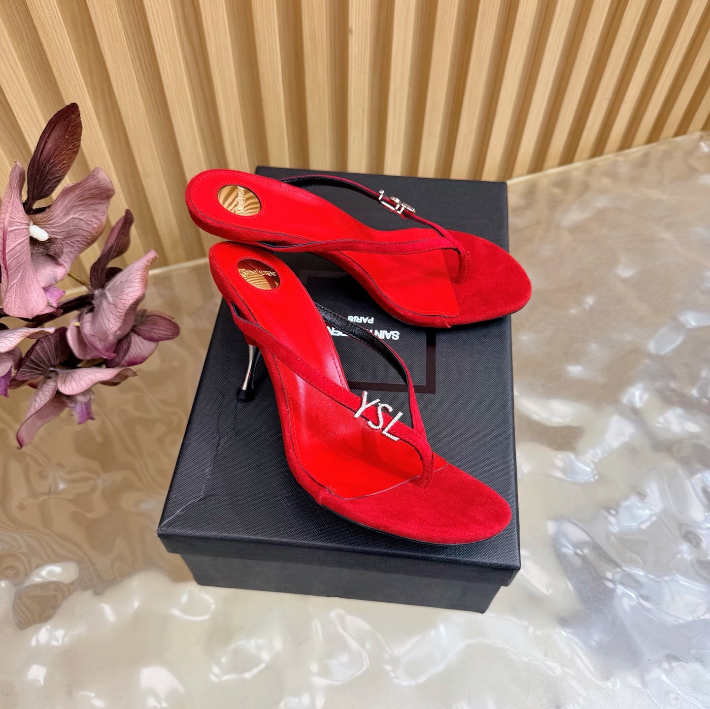 High Heel Slippers