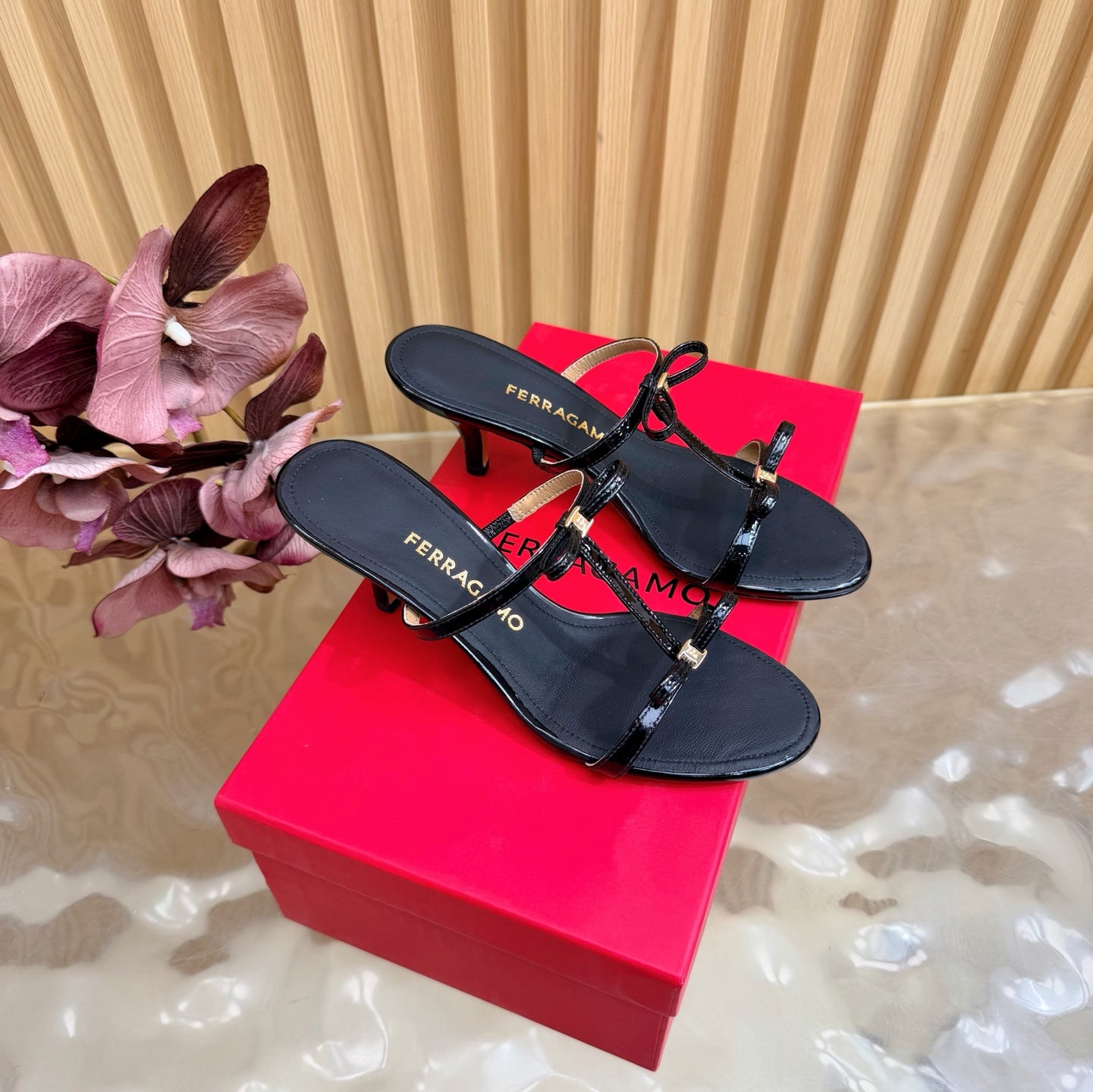 High Heel Slippers