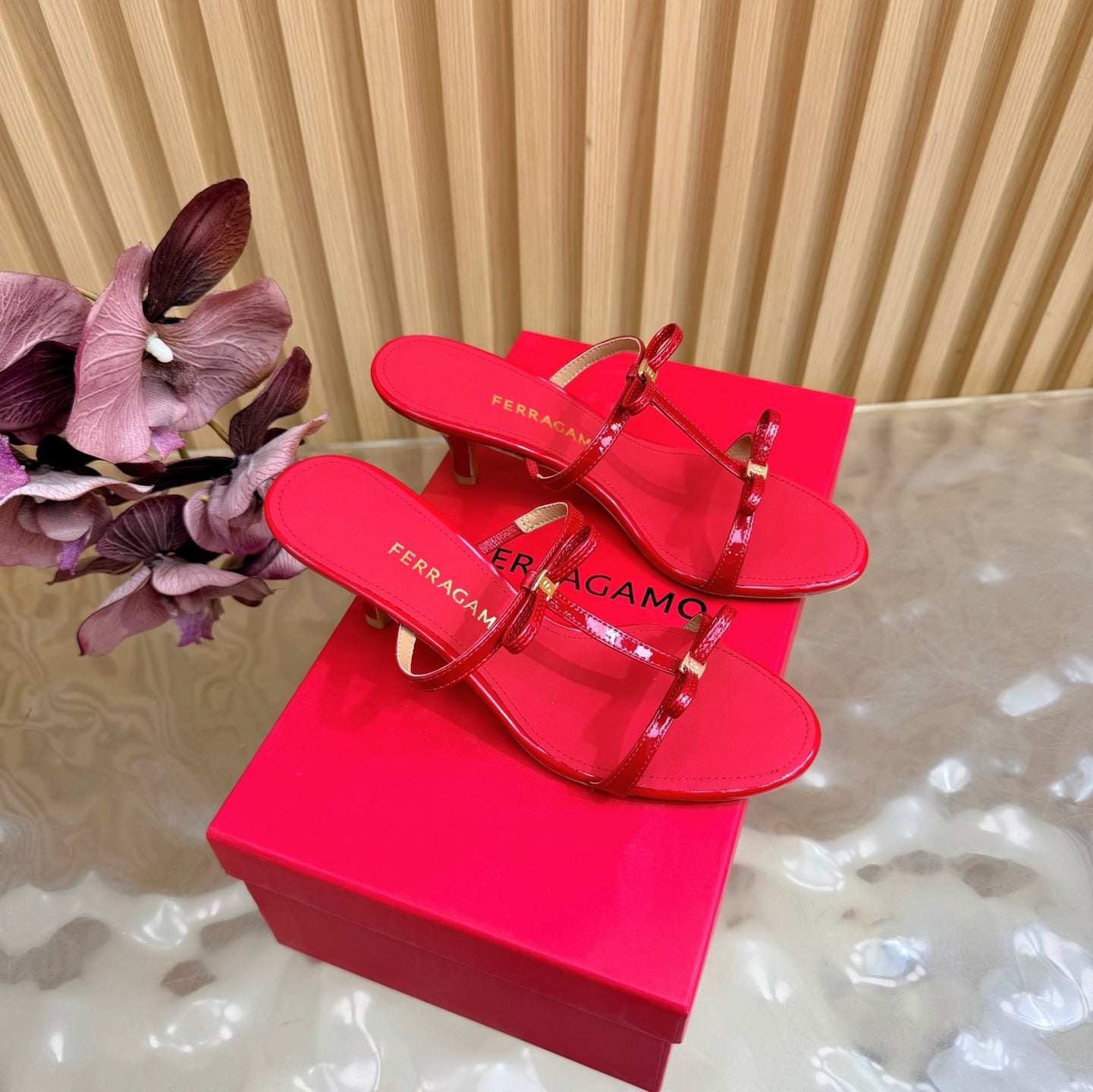 High Heel Slippers