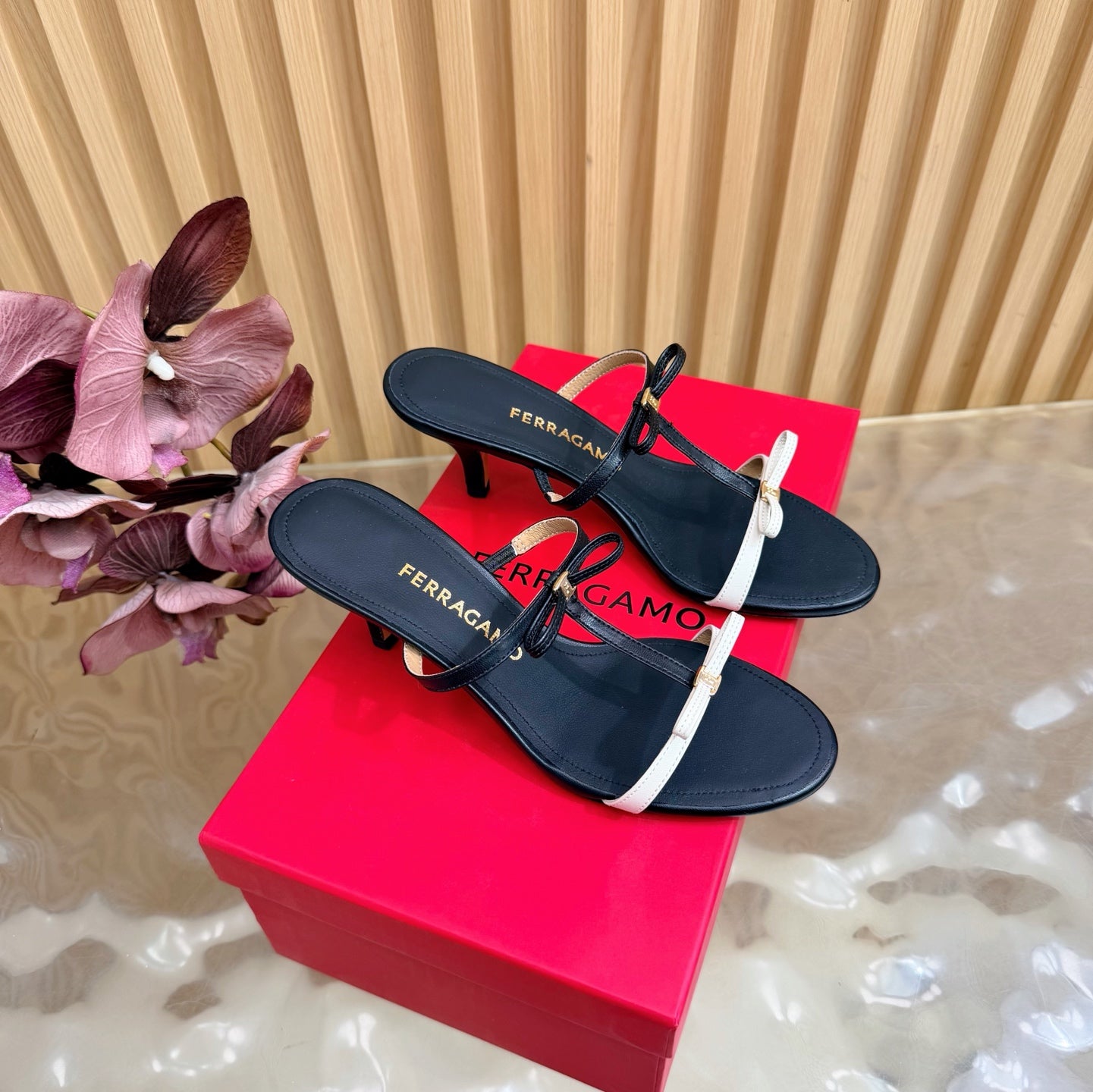 High Heel Slippers
