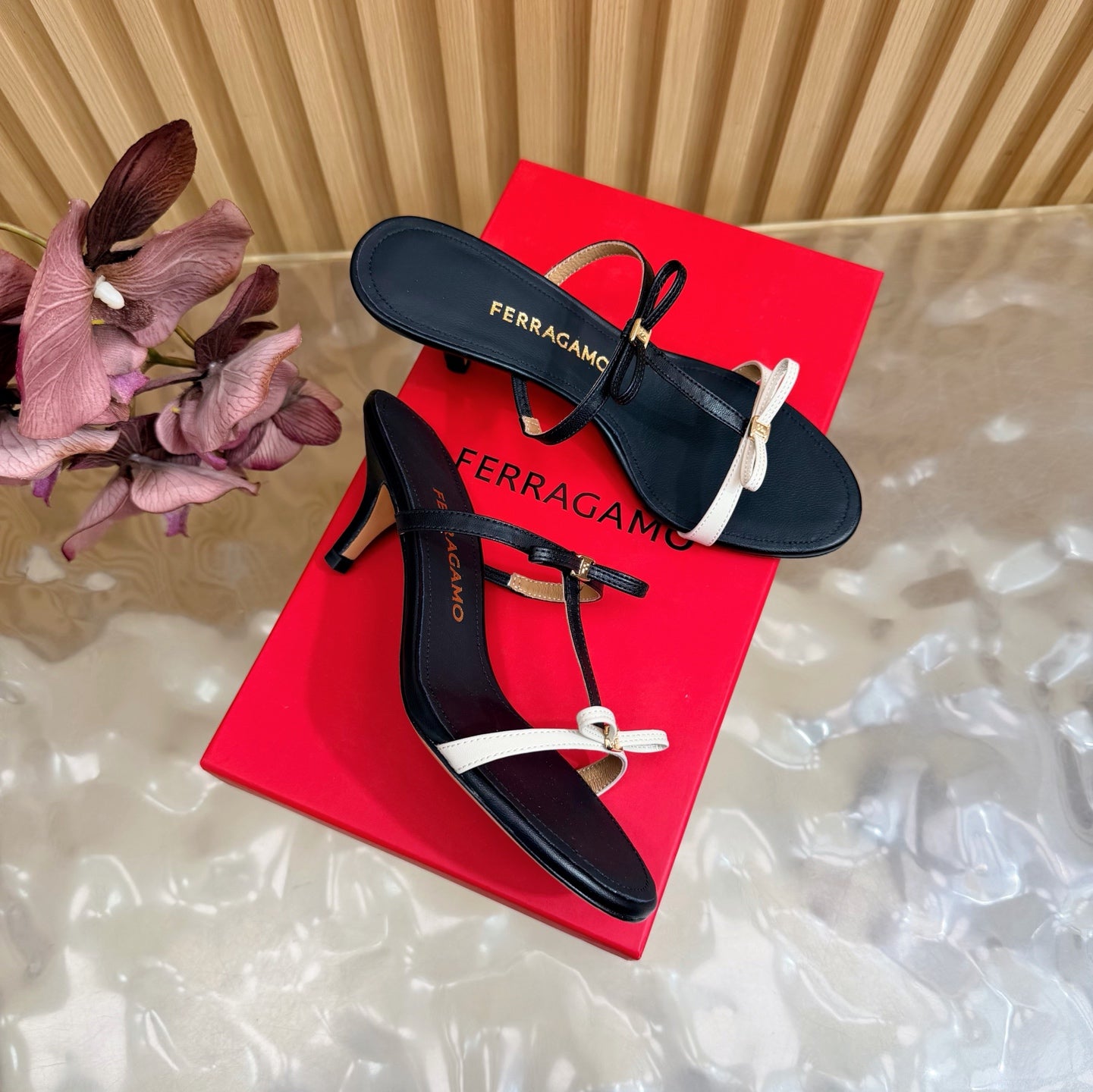 High Heel Slippers