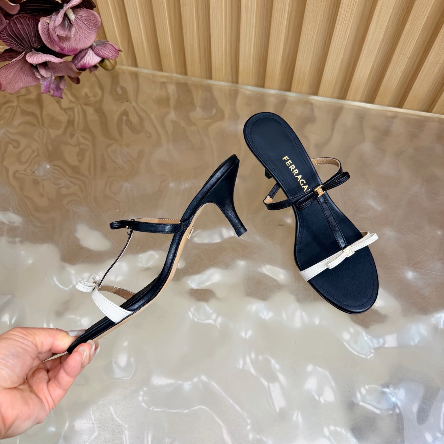 High Heel Slippers