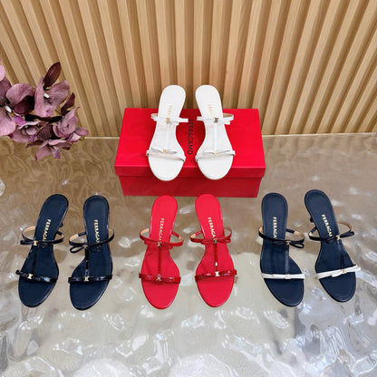 High Heel Slippers